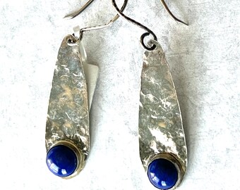 Sterling and Lapis earrings