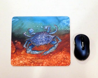 Blue Crab Mouse Pad