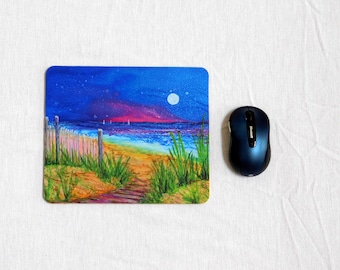 Beach Path Mouse Pad
