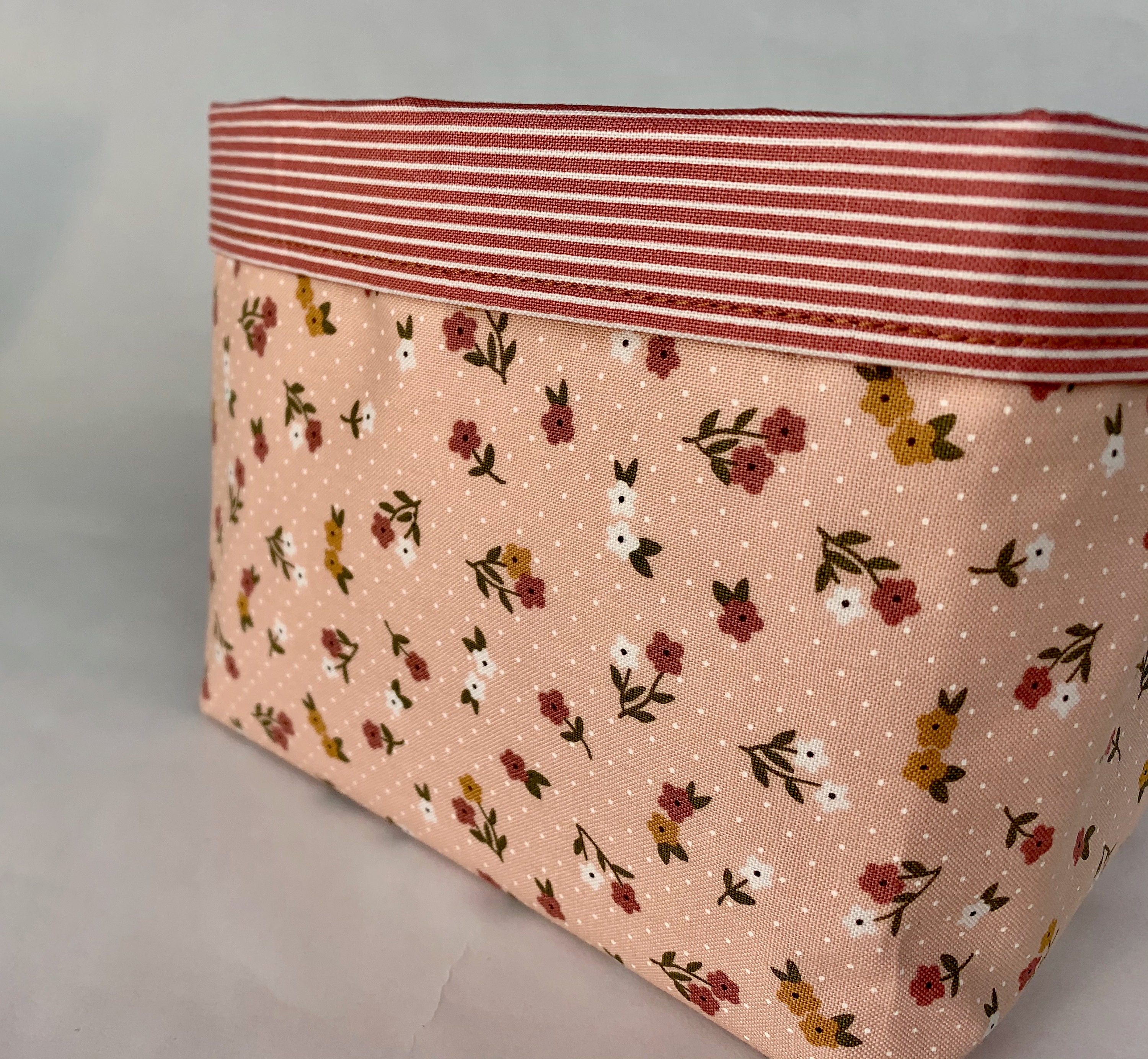 Contenedor de almacenamiento de tela cestas de tela | Etsy