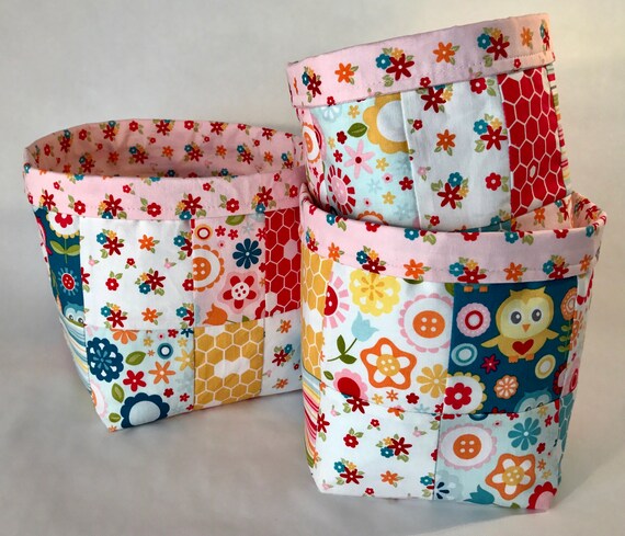 fabric storage bin nursery