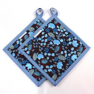 Quilted Potholders, Set of 2