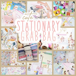Cute Korean/Japanese/Asian Stationery Grab Bag