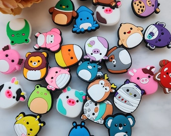 Squishmallow Croc Charms, Rubber Shoe Charms, Crocs Shoe Charms, Grab Bag
