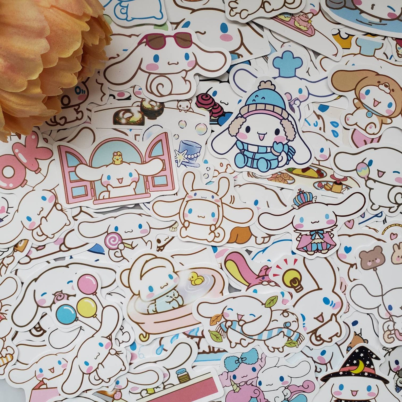 Sanrio Stickers Cinnamoroll Cute Stickers Kawaii Stickers Etsy
