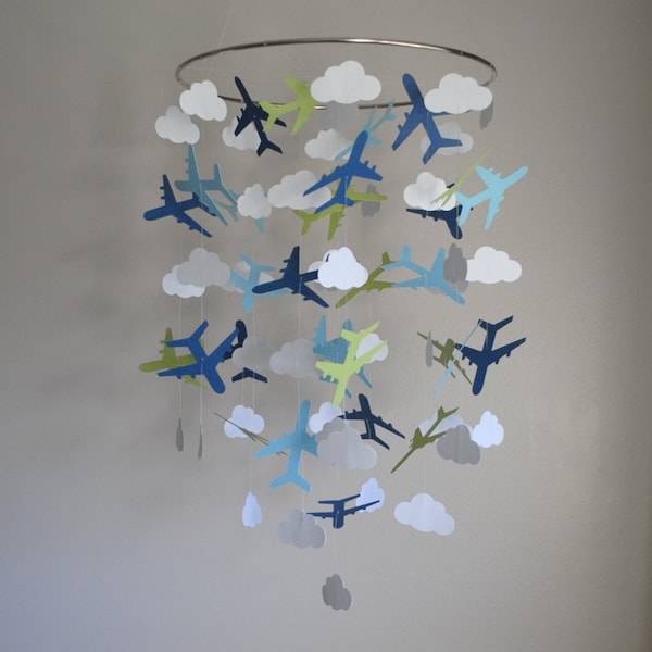 Airplane Mobile - Etsy