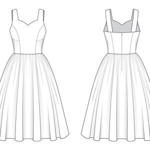 Yvonne Dress In Your Fabric Choice
