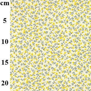 Ditsy Print Floral Yellow