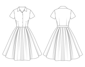 Pamela Dress In Your Fabric Choice