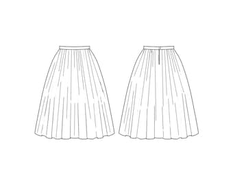 Falda Hollie en la tela que elijas