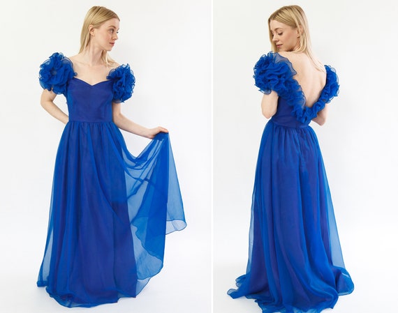 vintage 1980s dress | 80s ball gown | 1980s prom d