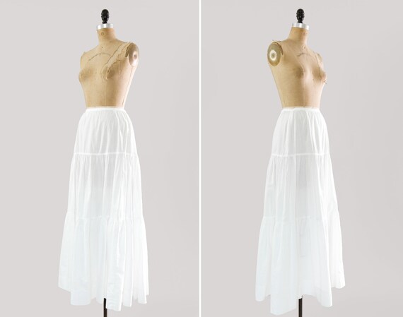 antique 1910s skirt | vintage Edwardian petticoat
