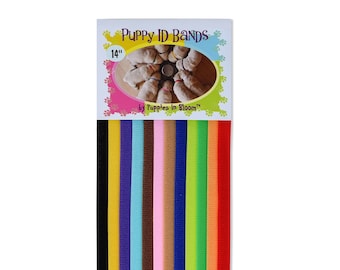 Puppy ID Bands 14 Inch litter collars