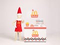 McElves Fast Food Display, Elf Props, Costume for Elf Dolls, Elf Clothes, Christmas Elf, Holiday Elf, Elf Accessories and Props, Each Item
