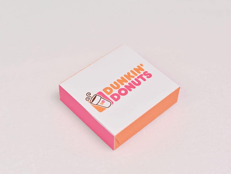 Dunkin Donuts Elfen Display Prop, Puppenkostüm, Elfenkleidung, Weihnachtself, Regal für Ihre Urlaubself, Elfenaccessoires und Requisiten Donut Box