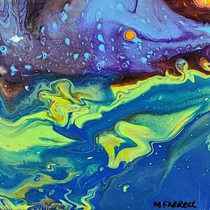 Zen - Abstract Painting, Abstract Painting on Canvas, Acrylic Painting, Acrylic Pour - Original Art