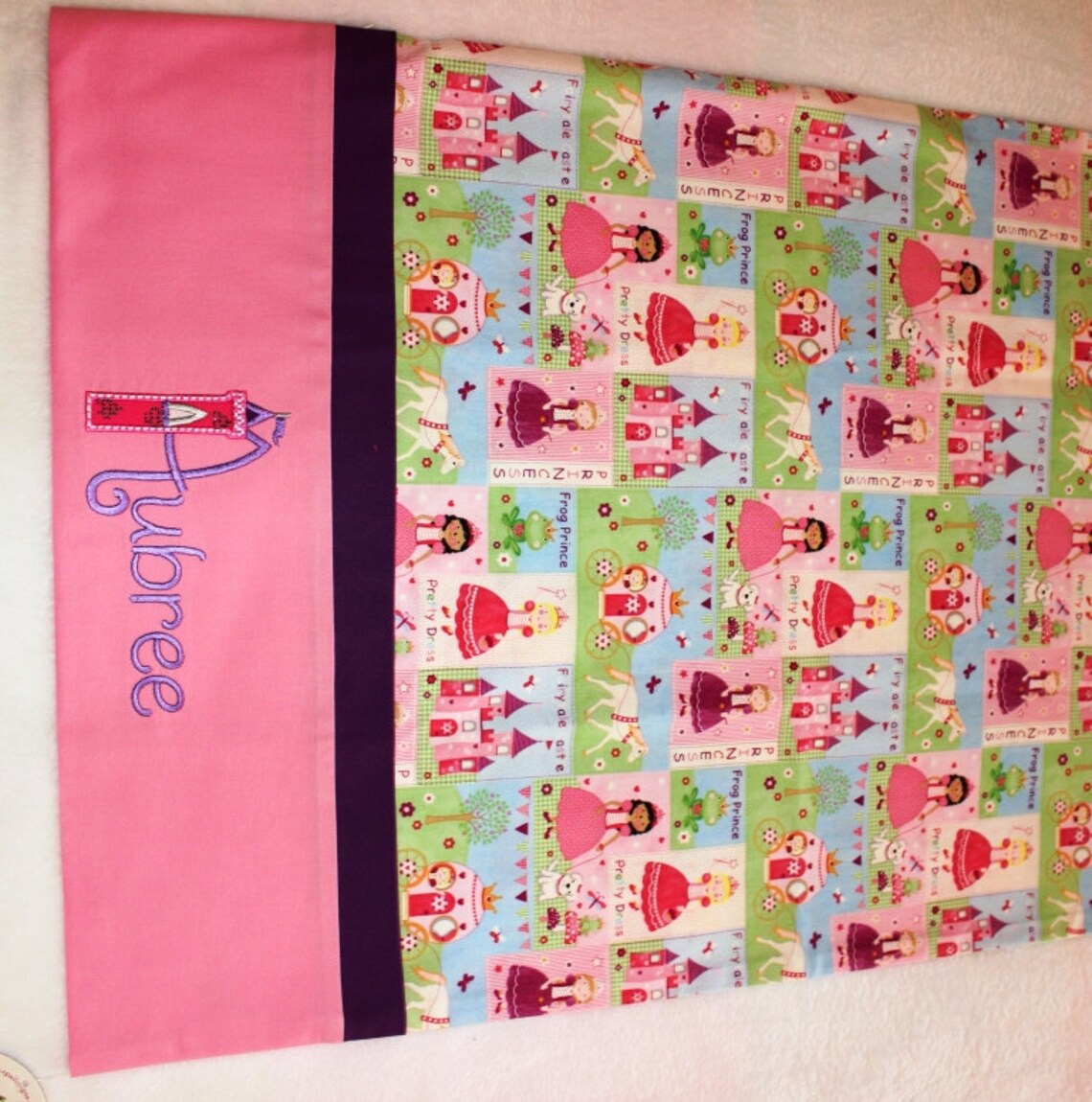 Standard/Queen size personalized pillow case for kids Etsy