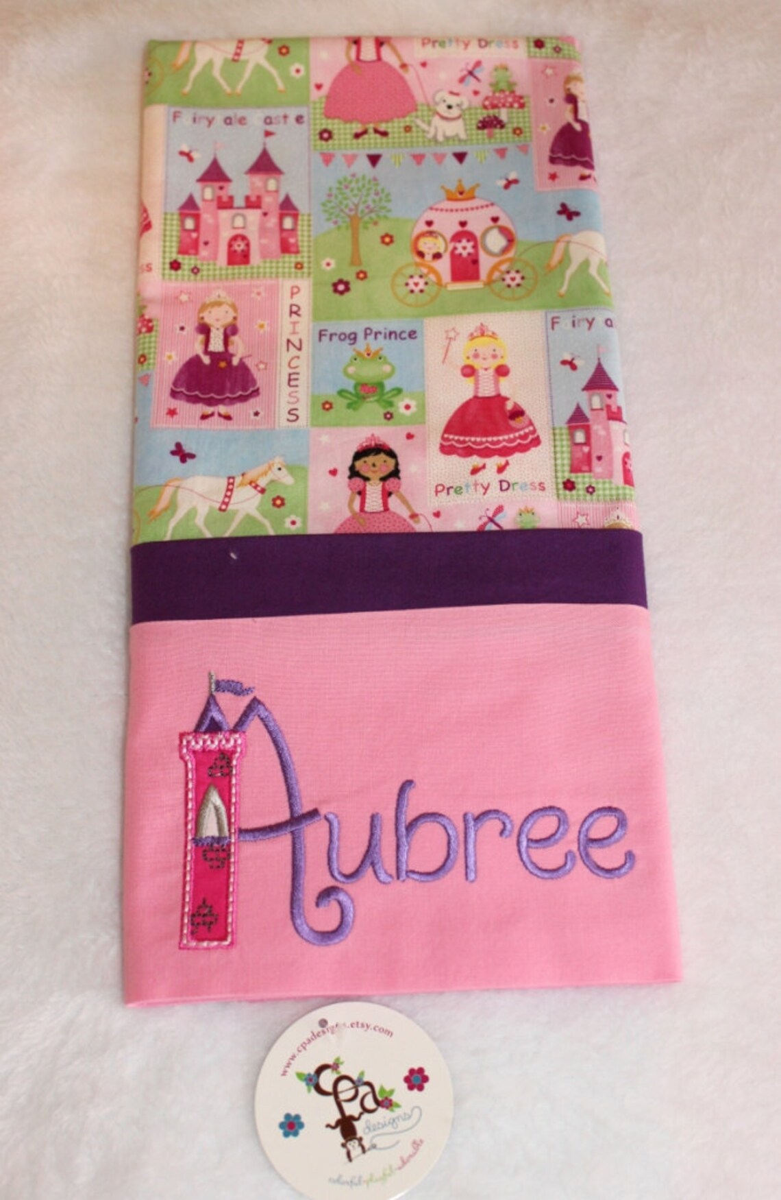 Standard/queen Size Personalized Pillow Case for Kids Etsy