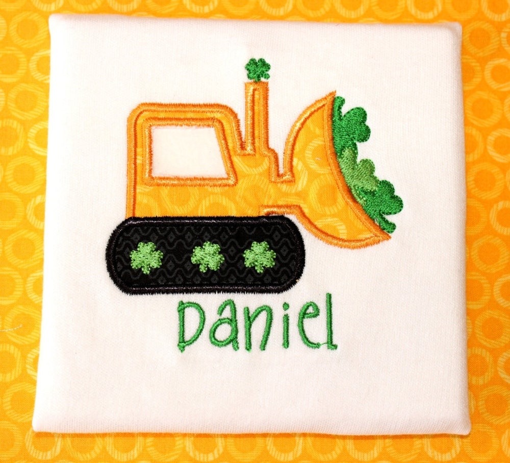 1St St. Patrick'S Day, Personalized Boy T-Shirt Or One Piece, St. Patrick'S Day Applique Design, Baby'S Clothing, Children'S Clothing Onlytee