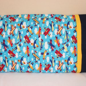 Standard/Queen size personalized pillow case for kids, Embroidered pillow case, Boy&#39;s pillow case, kid&#39;s pillow case,