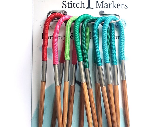 Floops Stitch Markers soft flexible by FloopsStitchMarkers