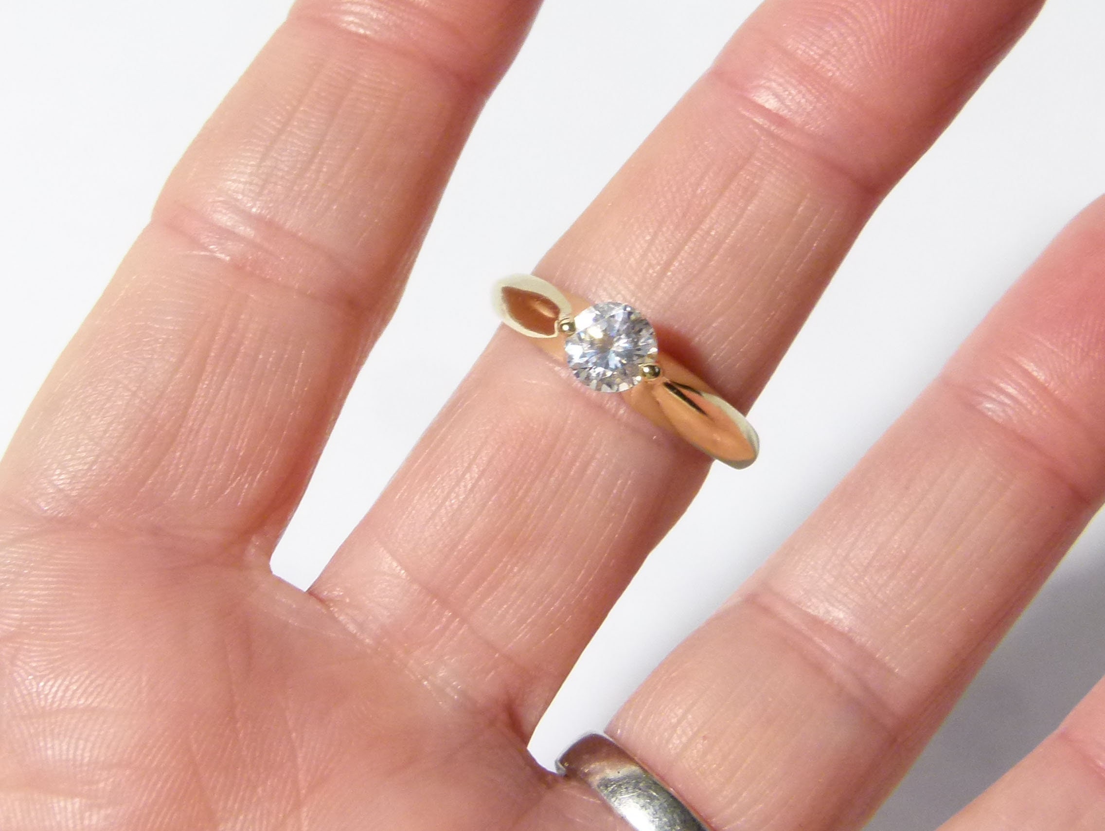 cubic zirconia solitaire ring cubic zirconia solitaire ring