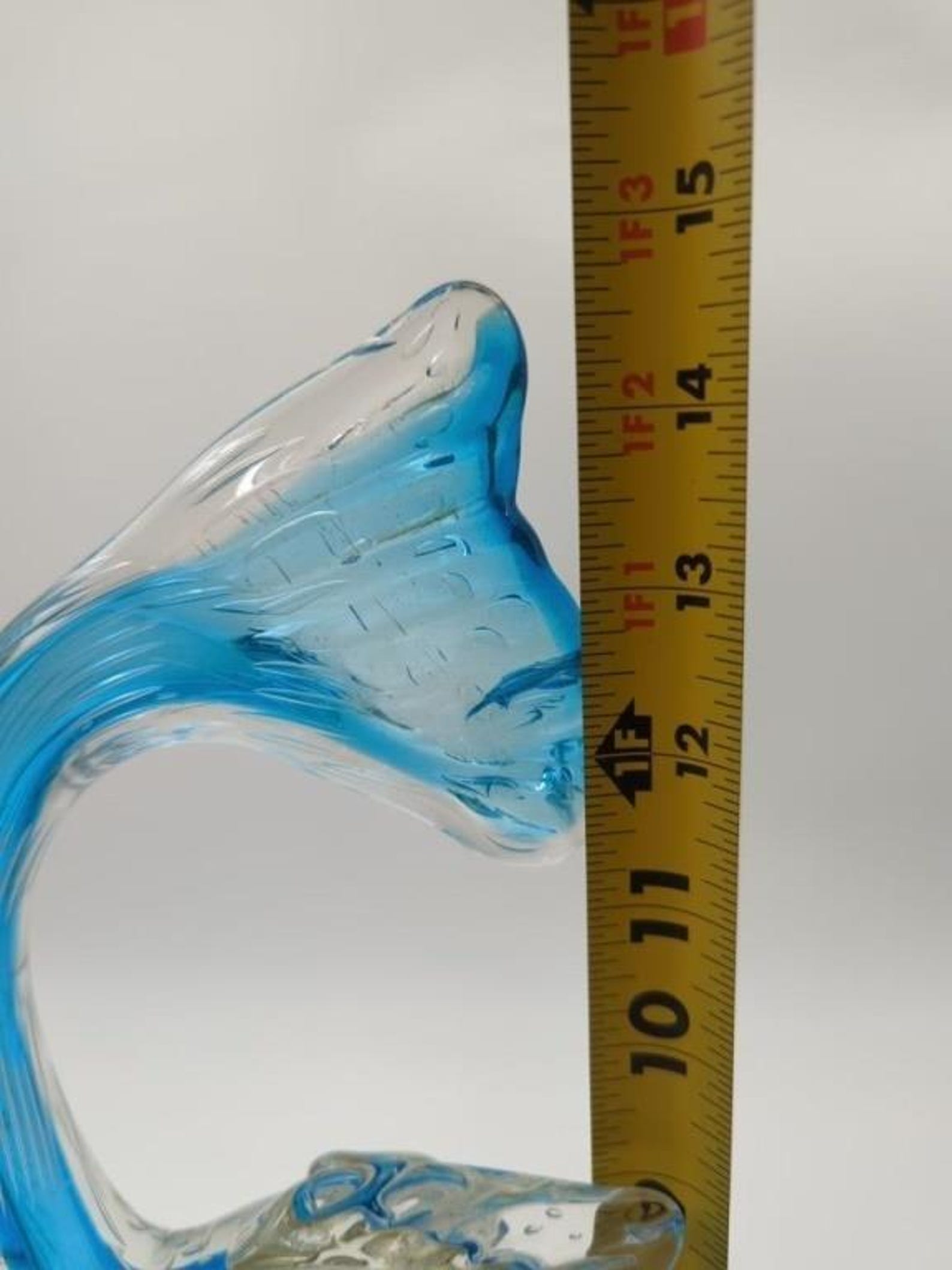 Blue Fish, Murano Fine Art Glass Sculpture, Vintage - Etsy