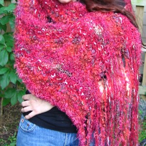 Olde Red Shawl