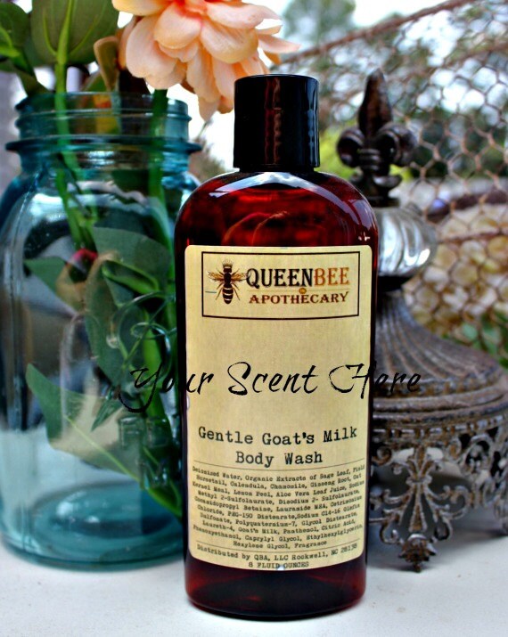 QBA Scents || CHOOSE • SCENT || Gentle Goat's Milk Body Wash • 8 …