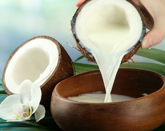 COCONUT MILK || Natural Body Products • Shampoo, Soap, Body Butter, Solid Lotion, Samples, Perfume, Body Spray, Room Spray, Deodorant