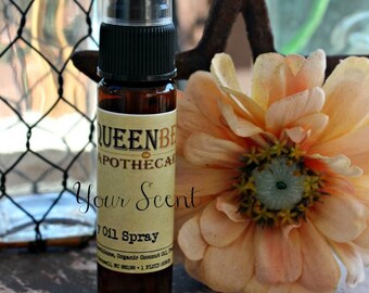 CHOOSE • YOUR • SCENT || Dry Oil Body Mist • Silky Perfume Spray {Scents A-F}