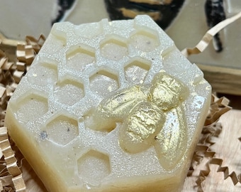 Honey Almond Shea Soap • Bee Pollen • Natural Shea Butter Soaps