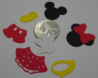 200 szt. konfetti Myszka Miki i Myszka Minnie, dekoracja na imprezę