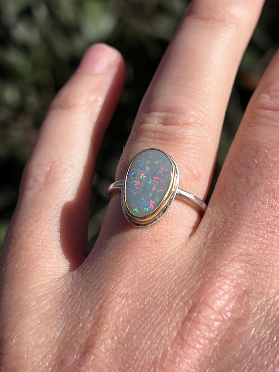 オーストラリア　オパールリング オーストラリア産オパールリング/ SV925 | su-py