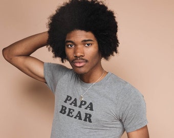 Papa Bear t-shirt, made by The Bee & The Fox