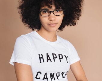 Happy Camper | Fitted Crewneck