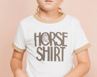 Horse Shirt | Ringer Tee