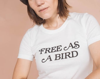 Free As A Bird | Fitted Crewneck | NEW