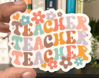 Teacher Sticker, Teaching Sticker, Future Teacher Sticker, Teach Sticker, Sticker, Laptop Sticker, Car Sticker, Tumbler Sticker, Waterproof