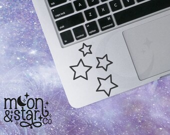 Stars, Stars Decal, Stars Sticker, Stars Laptop, Stars Car, Laptop Stickers, Laptop Decal, Macbook Decal, Car Decal, Vinyl Decal