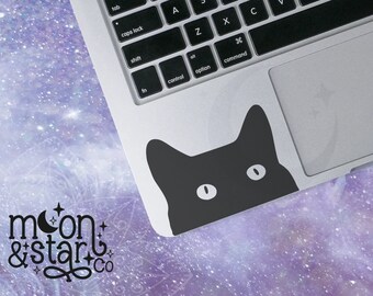 Peeking Cat, Cat Decal, Cat Sticker, Cat Mom, Cat Lover Gift, Cats, Car Sticker, Laptop Stickers, Laptop Decal, Macbook Decal, Car Decal,