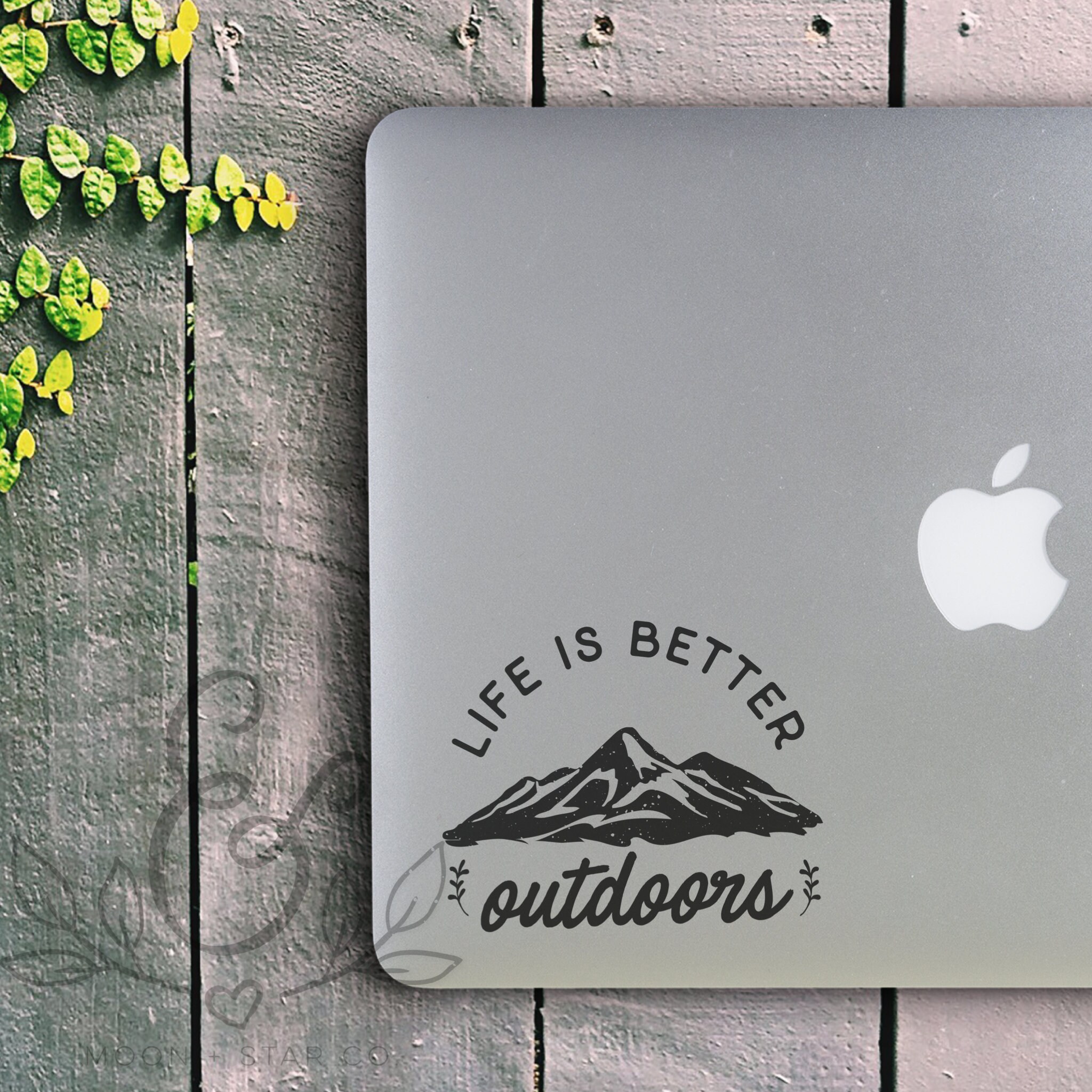 Life Is Better Outdoors Outdoors Decal Quote Decal Quote Etsy