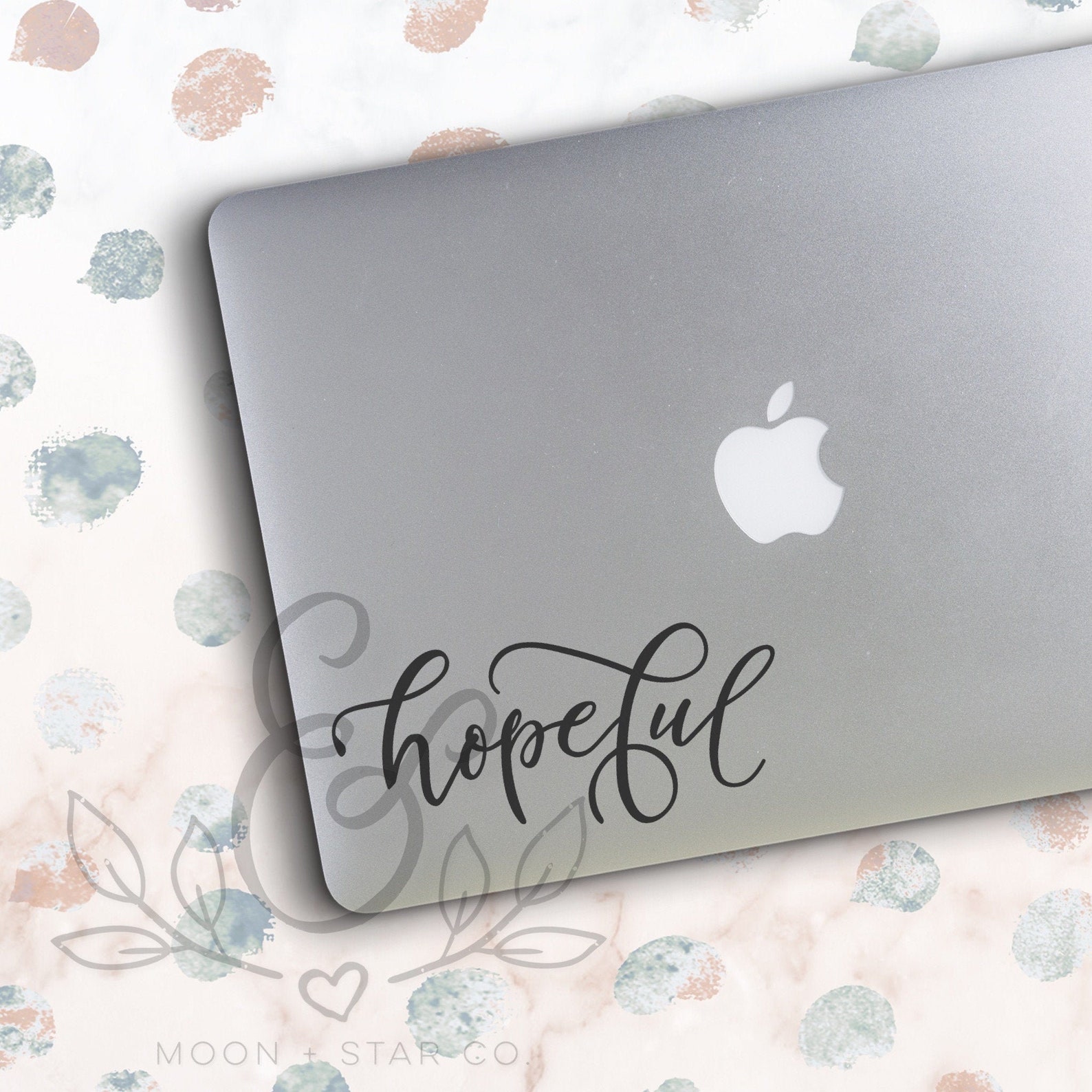 Hopeful Hope Decal Hope Decals Hope Sticker Hope Stickers Etsy