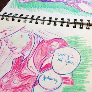 Original Sketchbook Page