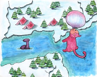 Winters - 11x14 original painting