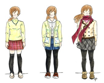 Kamisama Kiss's Nanami  - 11x14 original painting