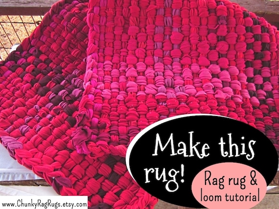 Rug Making Book How To Weave Rug Upcycle Home Decor Recycle Etsy