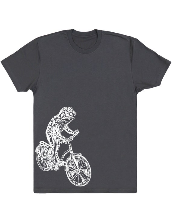 Seembo Frog On A Bicycle T-Shirt Bike Gift Cycling Cyclist Seembo Frog On A Bicycle T-Shirt Bike Gift Cycling Cyclist