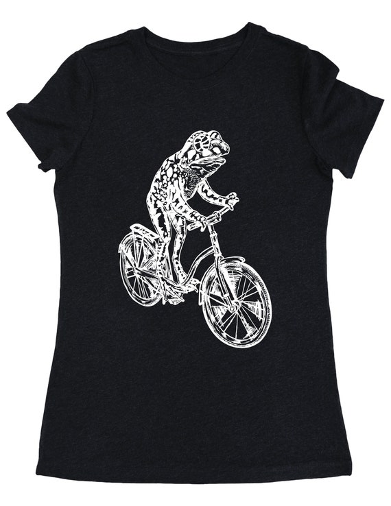 Seembo Frog On A Bicycle T-Shirt Bike Gift Cycling Cyclist Seembo Frog On A Bicycle T-Shirt Bike Gift Cycling Cyclist