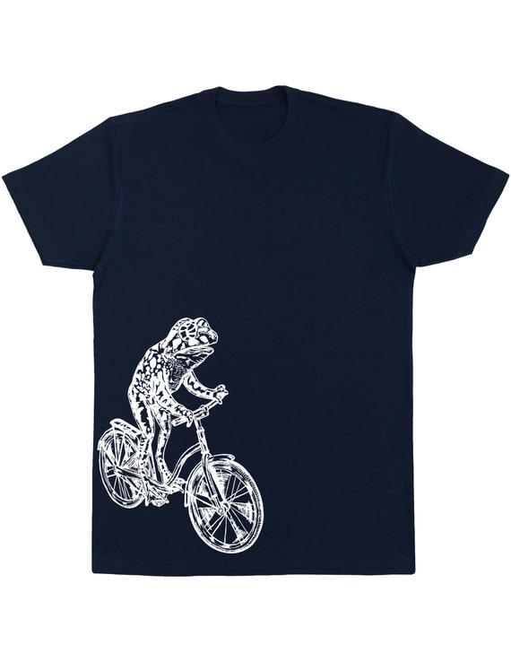 Seembo Frog On A Bicycle T-Shirt Bike Gift Cycling Cyclist Seembo Frog On A Bicycle T-Shirt Bike Gift Cycling Cyclist